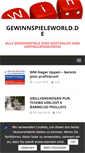 Mobile Screenshot of gewinnspieleworld.de