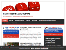 Tablet Screenshot of gewinnspieleworld.de